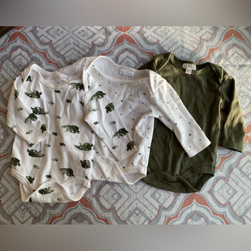 Unisex baby long onesies